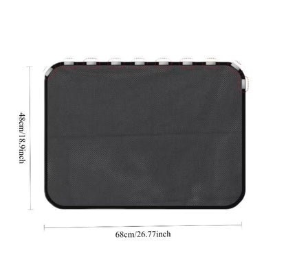 Magnetic Car Window Sun Shades – 4-Piece Set
