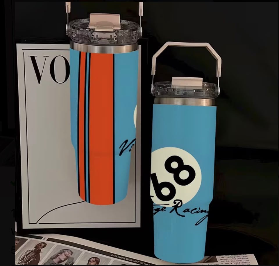 Blue and orange tumbler dimensions