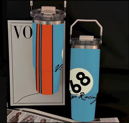 Blue and orange tumbler dimensions