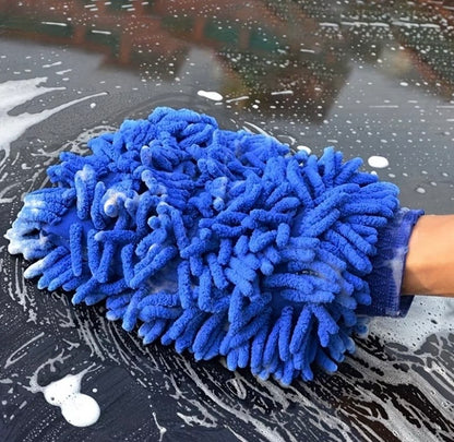 Microfiber car cleaning duster