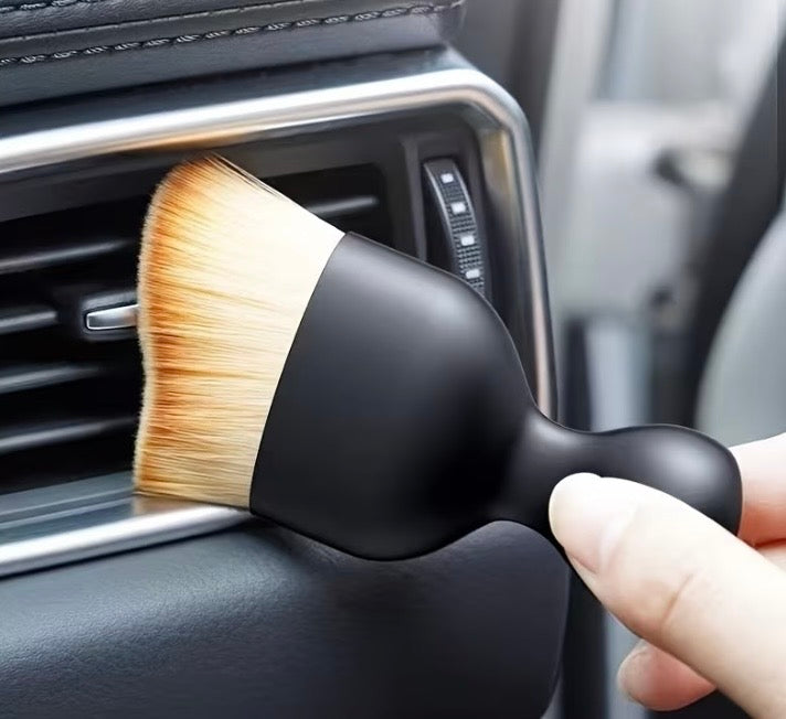 Car interior detailing brush
