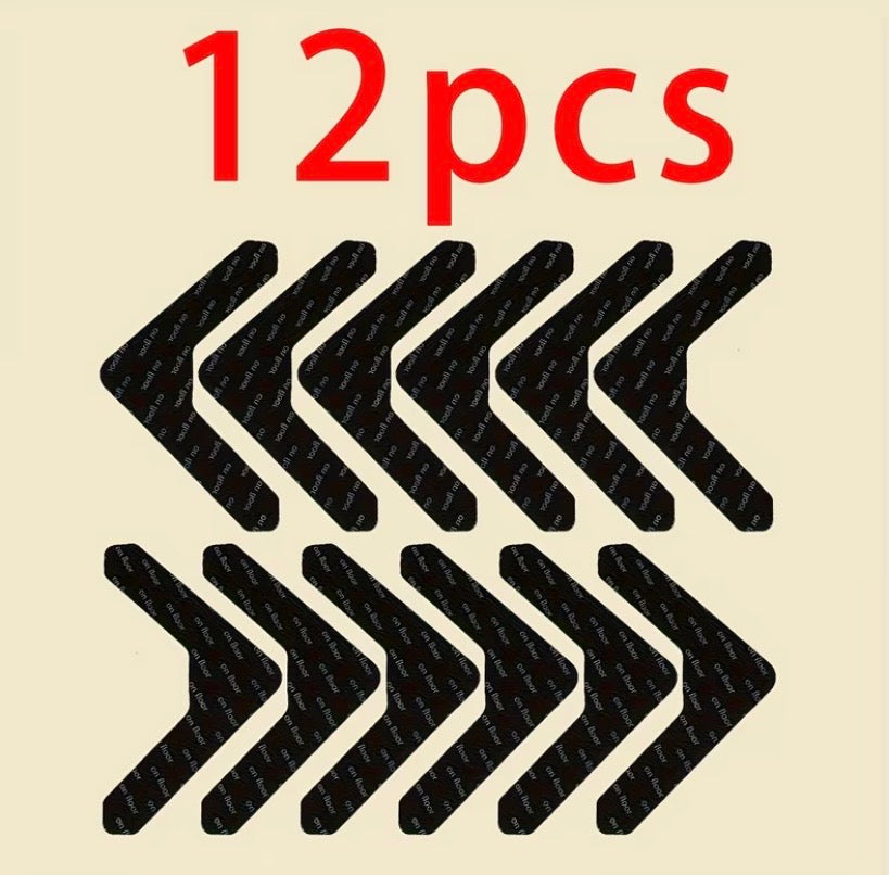 12 piece anti-slip carpet gripper set