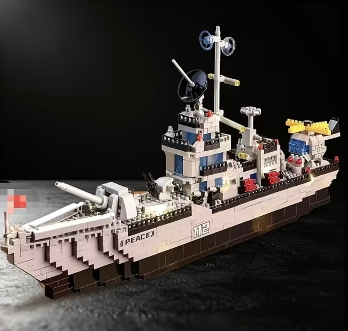 Peace patrol building block ship