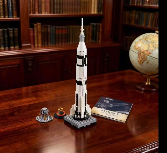 Detailed Saturn V building block model